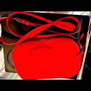 New Red Coach Clutch HandBag